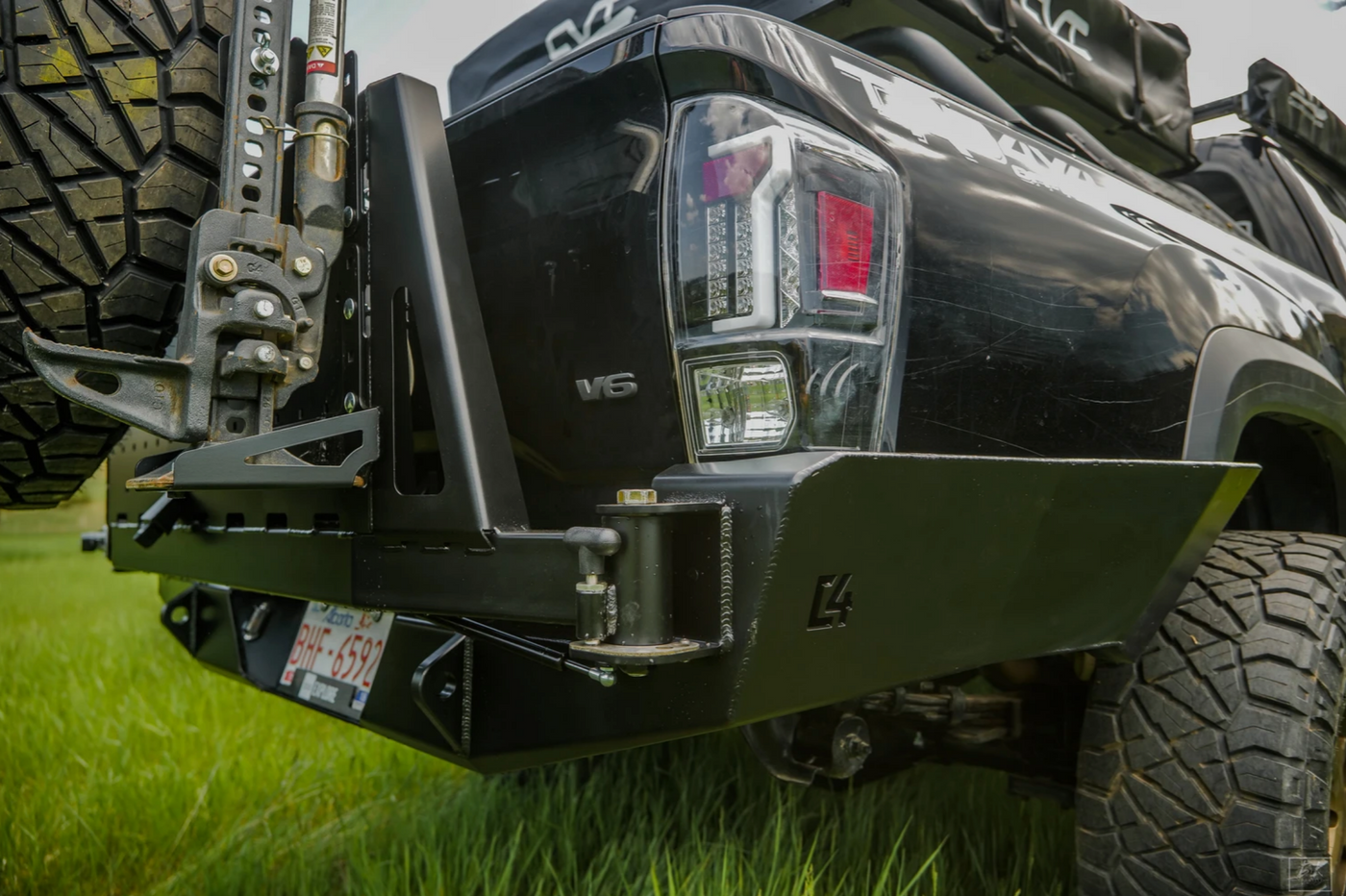 C4 Fabrication 2016-2023 Tacoma Overland Series High Clearance Rear Bumper