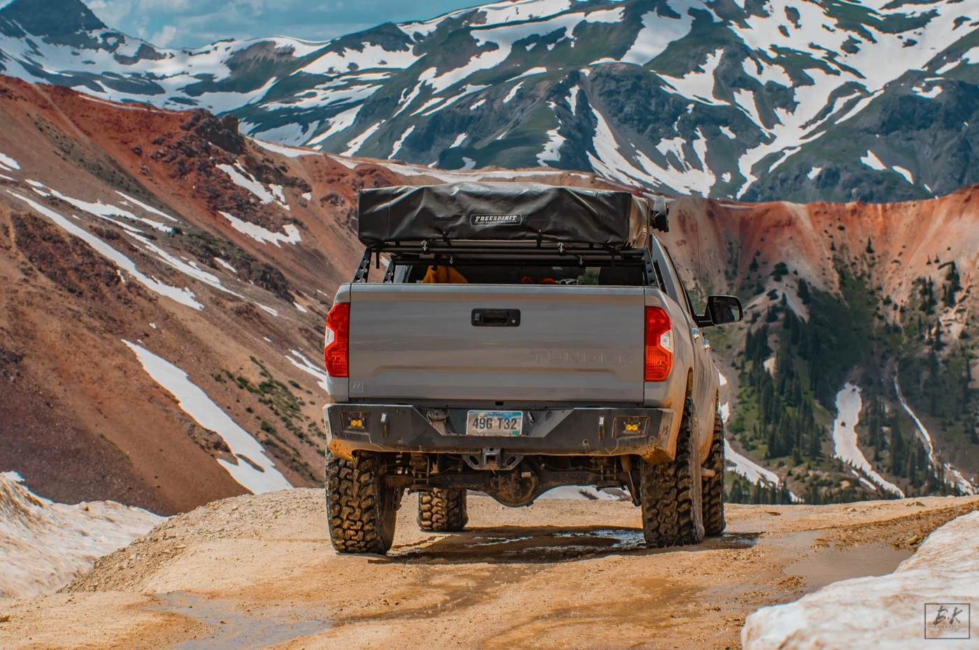 C4 Fabrication's 2014+ Tundra Overland Series Rear Bumper