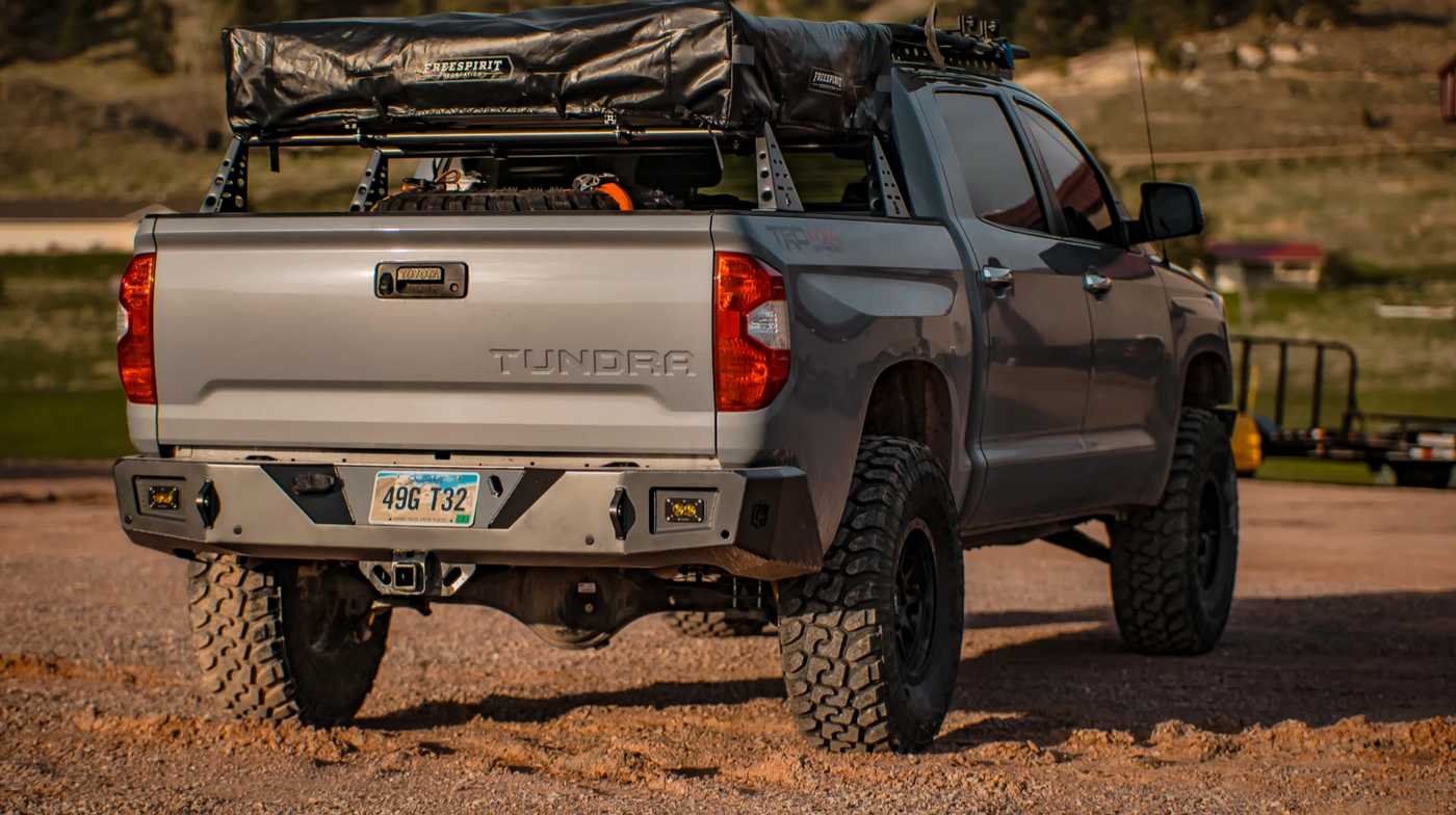 C4 Fabrication's 2014+ Tundra Overland Series Rear Bumper