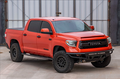 C4 Fabrication's 2014+ Tundra Hybrid Front Bumper with No Bull Bar