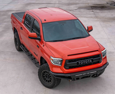 C4 Fabrication's 2014+ Tundra Hybrid Front Bumper with No Bull Bar