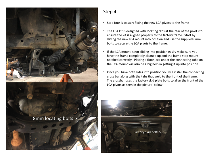 JD Fabrication 2005-2023 Tacoma Lower Control Arm Pivot Relocation