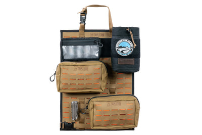 Blue Ridge Overland Gear - Triple Run: MOLLE Seat Back Panel - 14" x 20"