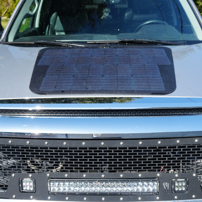 Cascadia 4x4 VSS System - 90 Watt Hood Solar Panel (Various Fitment)