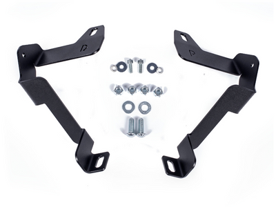 Cali Raised 2014-2021 Toyota Tundra 32" Lower Bumper Hidden LED Light Bar Brackets Kit