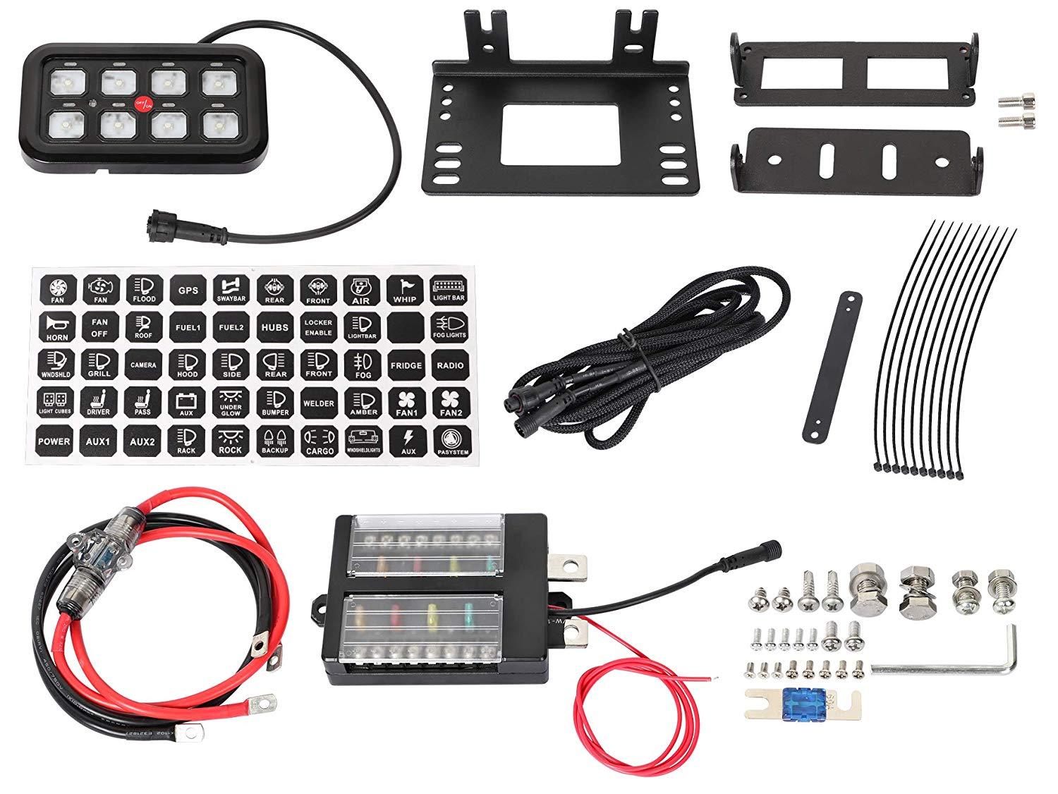 Cali Raised 8 Switch Accessory Control System