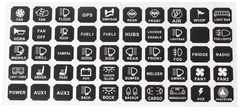 Cali Raised 8 Switch Accessory Control System