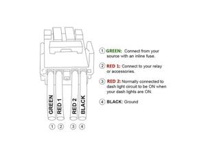 Cali Raised Toyota Light Bar SMALL Switch