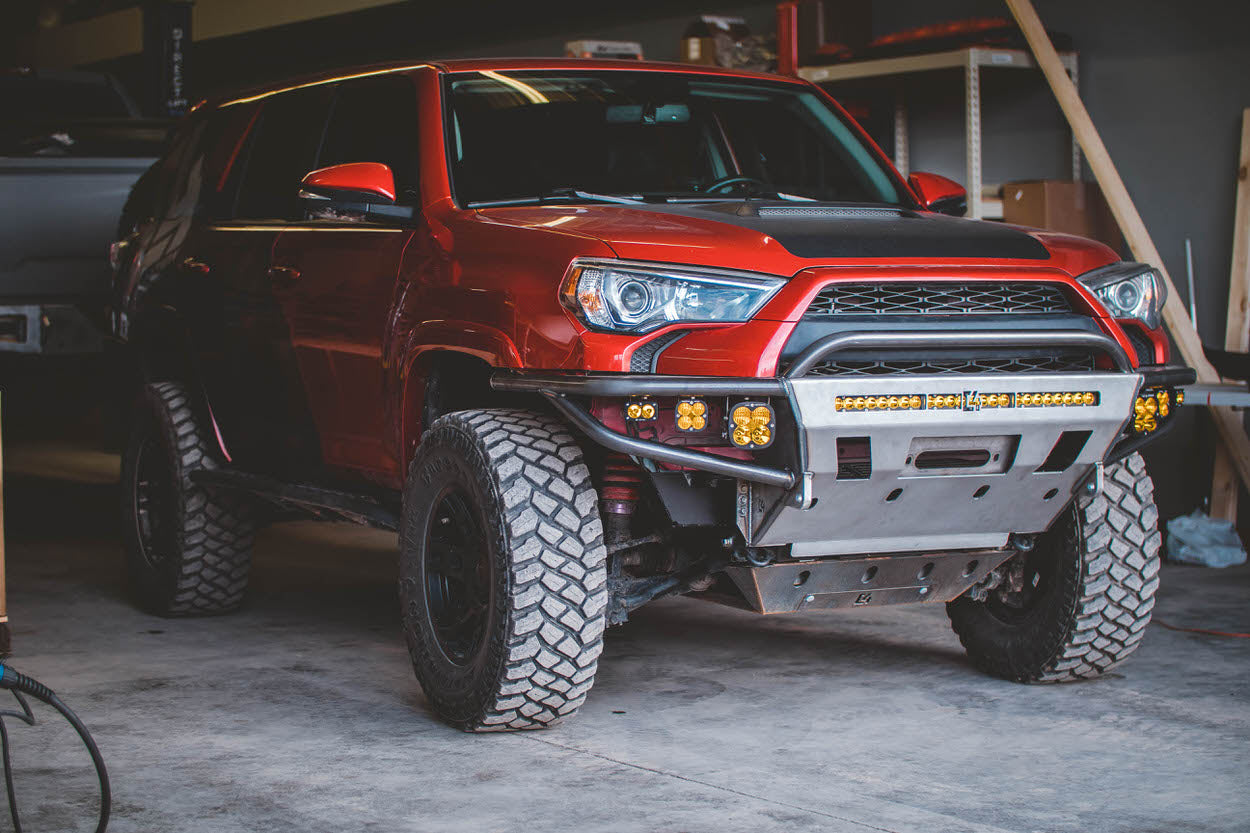 C4 Fabrication Hybrid Front Bumper with Mid Height Bull Bar