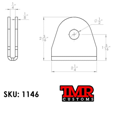 TMR Customs Double Shear Tab