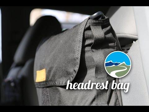 Blue Ridge Overland Gear - Headrest Storage Bag