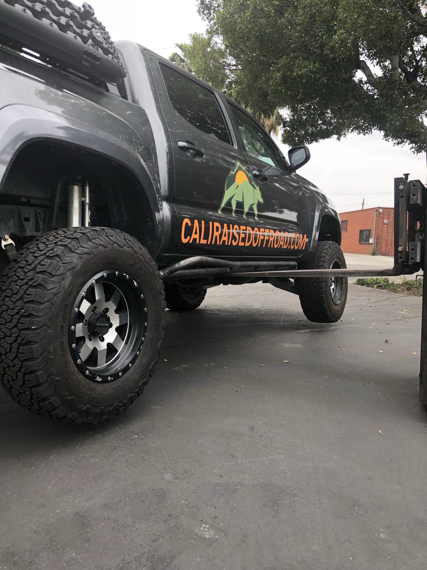 2005-2019 Toyota Tacoma Rock Sliders - Cali Raised LED