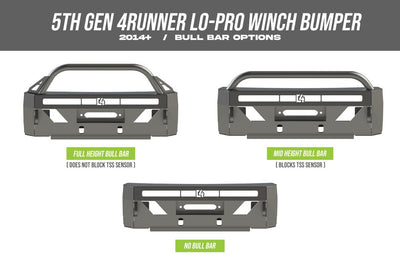 C4 Lo-Pro Bumper Bull Bar options