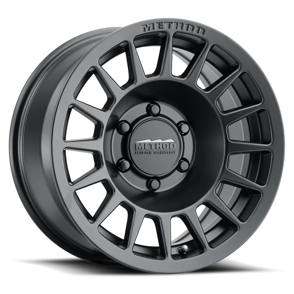 Method Race Wheels - 707 Matte Black 17s