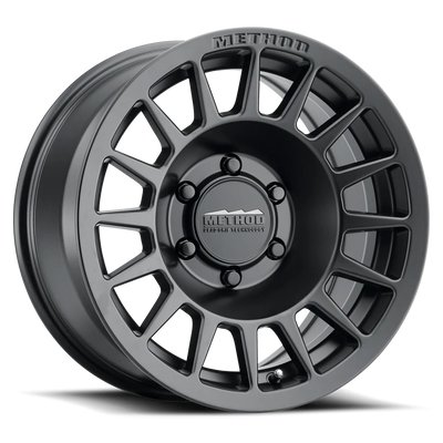 Method Race Wheels - 707 Matte Black 17s