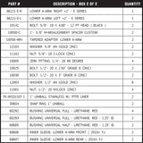 Total Chaos Fabrication 2010-2023 4Runner Non-KDSS Long Travel Suspension +2 Inch Expedition Series Long Travel Kit