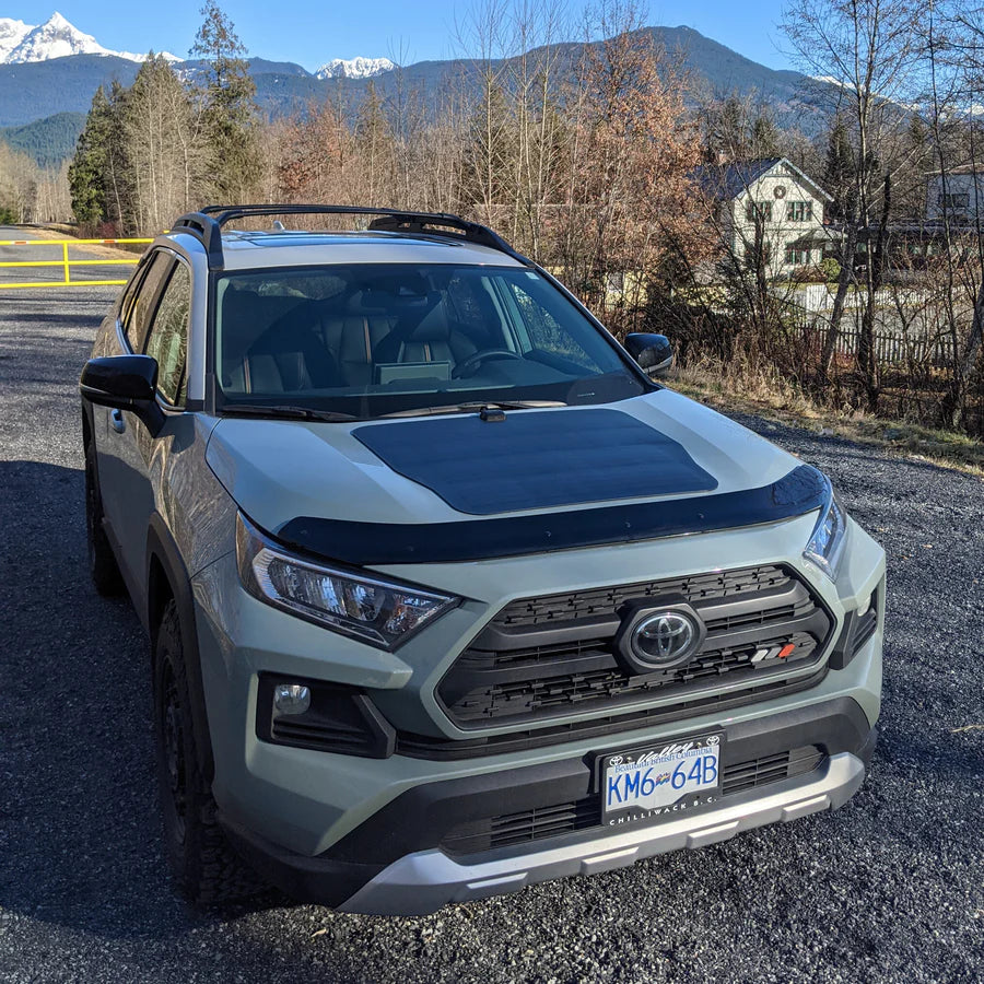 Cascadia 4x4 2019+ Rav4 VSS System - 90 Watt Hood Solar Panel