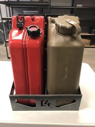 C4 Fabrication Dual Jerry Can Carrier