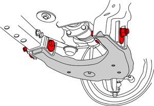 SPC Alignment Cam Bolts